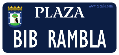cartel_de_plaza- -Bib rambla_en_madrid_antiguo